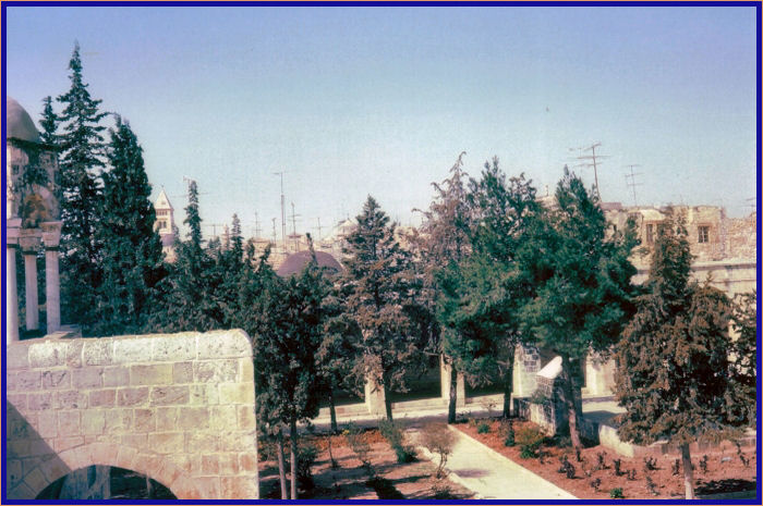Leaving the Temple Mount